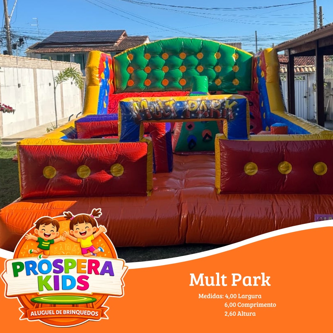 Mult Park da Próspera Kids disponível para aluguel
